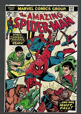 Buy Marvel Comics Amazing Spiderman 140 7.0 FN/VFN 1975 Avengers • 44.99£