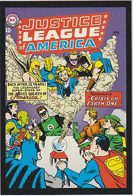 Buy JUSTICE LEAGUE OF AMERICA #21, DC Comics COMIC POSTCARD NEW *Superheroes*JLA • 2.06£