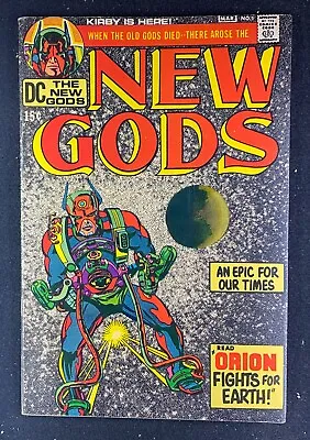 Buy New Gods (1971) #1 FN+ (6.5) 1st App Orion Lightray Metron Highfather Jack Kirby • 59.36£