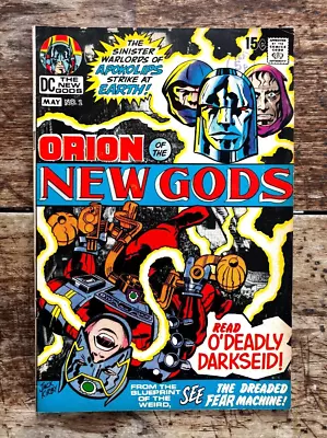 Buy Bronze Age DC Comic NEW GODS #2 - 1971 - Jack Kirby - VG/FN 5.0 • 18£