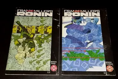 Buy Frank Miller's Ronin,  Book Two & Book Three #2 #3 1983 DC Comics • 7.20£