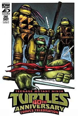 Buy Teenage Mutant Ninja Turtles 40th Anniversary Comics PRESALE 7/10 TMNT 2024 • 7.16£