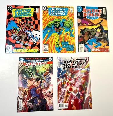 Buy Vintage Justice League Of America Lot 5 DC Comic Books Batman #256, #257,  26 • 11.77£