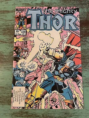 Buy Mighty Thor #339 (1983) VF/NM 1st App & Origin Of Stormbreaker 3rd Beta Ray Bill • 4.73£