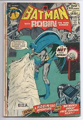 Buy Vintage DC Batman With Robin Teen Wonder #240 Big 52 Pages March 1972 Neal Adams • 16.06£