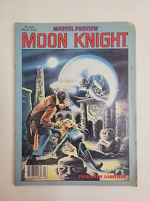 Buy Marvel Preview  Moon Knight   No #21  Early Solo Moon Knight  The Shroud • 15.98£