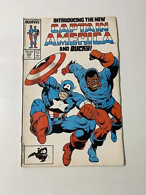 Buy Captain America # 334 - Lemar Hoskins Becomes Bucky Marvel Comics 1987 • 3.59£