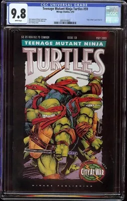 Buy Teenage Mutant Ninja Turtles # 59 CGC 9.8 White (Mirage, 1992)  City At War   • 312.29£