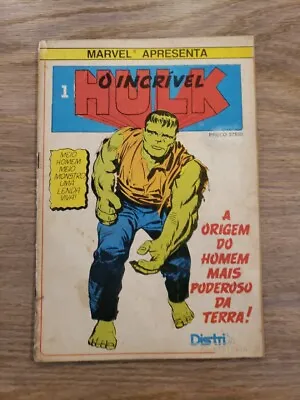Buy Incredible Hulk 1 Portugal FOREIGN COMIC STARTER PACK • 960.31£