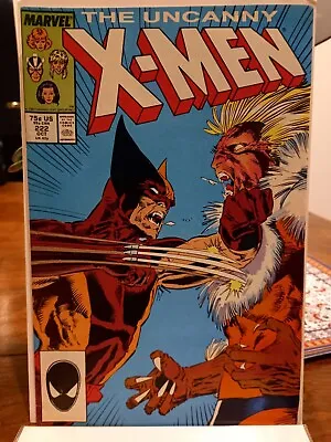 Buy UNCANNY X-MEN #222 | VF | 1986 | Marvel | EARLY WOLVERVINE VS. SABRETOOTH | KEY  • 13.76£