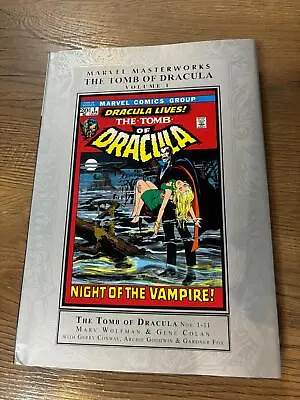 Buy Marvel Masterworks Tomb Of Dracula Vol 1 - Marvel Comics - 2021 - Hardback - Mar • 249.95£