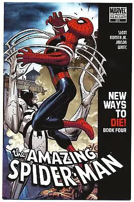 Buy AMAZING SPIDER-MAN #571 VG, 2nd Print Variant Cover Edition, Marvel Comics 2008 • 15.81£