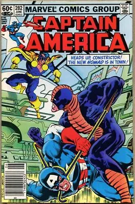 Buy Captain America #282-1983 Fn+ 6.5 1st Jack Monroe As Nomad / Nick Fury • 9.93£