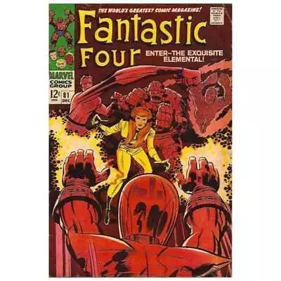 Buy Fantastic Four (1961 Series) #81 In Fine + Condition. Marvel Comics [q! • 39.99£