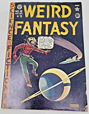 Buy Weird Fantasy #16 (4) E.c. Publications Golden Age *1950* Coverless* • 71.24£