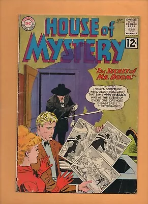 Buy House Of Mystery #124 DC Comics 1962 VG- • 13.79£