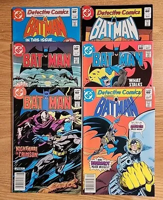 Buy Batman/Detective Comics 6-Part Vampire Storyline 1982 Bronze Age Newsstand  • 75.20£