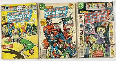 Buy Justice League Of America Issues #127 #141 #147 DC 3 Comic Book Lot 1976 1977 • 14.19£