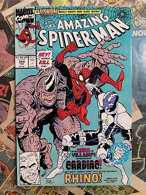 Buy Amazing Spider-man #344 9.4 1st Cletus Kasady (Carnage) • 35.62£
