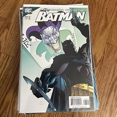 Buy Batman 663 Grant Morrison John Van Fleet Todd Klein DC Comics Joker Cover • 4.82£