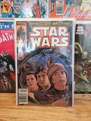 Buy Marvel STAR WARS #100 (1985) Anniversary Issue - Newstand Edition • 16.58£
