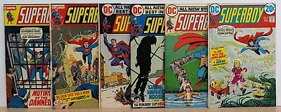Buy SUPERBOY 186 187 188 189 190 191 Lot 1972 Bronze Age DC Comics FN/VF- LEGION • 23.83£