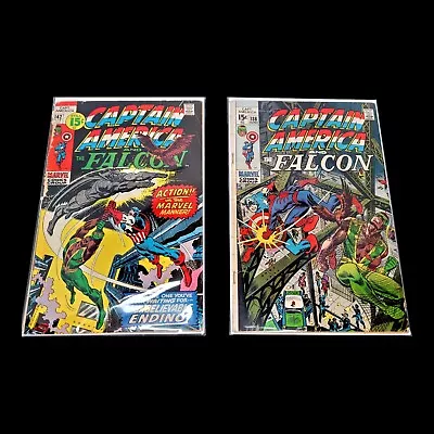 Buy Captain America And The Falcon Lot # 138, # 142 (Marvel Comics, 1971) Bronze Age • 15.01£