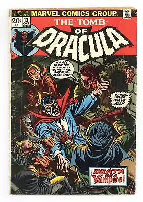Buy Tomb Of Dracula #13 GD+ 2.5 1973 • 88.39£