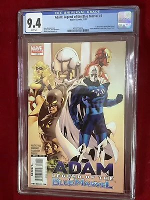 Buy Adam: Legend Of The Blue Marvel #1-CGC 9.4-1st Appearance Of Blue Marvel • 399£