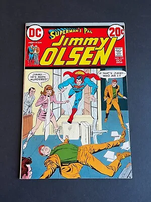 Buy Superman's Pal Jimmy Olsen #153 - Murder In Metropolis! (DC, 1972) VF+ • 8.35£
