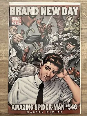 Buy Marvel Comics The Amazing Spider-Man #546 Brand New Day 2nd Print Variant 2008 • 16.99£