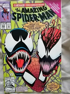 Buy The Amazing Spider-Man #363 Marvel Comics 1992 Carnage Venom. Pristine Copy • 30£