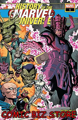 Buy History Of Marvel Universe #1 (of 6) (2019) 1st Print Mcniven Main Cover ($4.99) • 3.95£