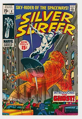 Buy Silver Surfer #8 VFN+ 8.5 First Ghost • 149£