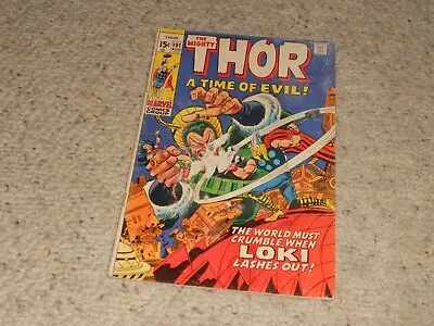 Buy 1971 Thor Marvel Comic Book #191 - 1st Appearance Durok The Demolisher!!! • 3.94£