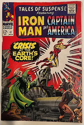 Buy TALES OF SUSPENSE #87 Colan Iron Man & Captain America 1967 Planner (4.5) VG+ • 11.19£