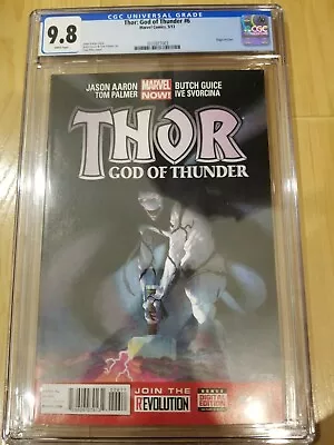 Buy Thor God Of Thunder 6 Cgc 9.8 1st Knull Cameo • 516.32£