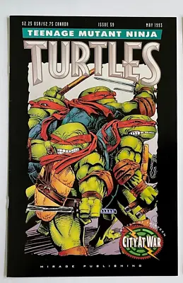 Buy Teenage Mutant Ninja Turtles 59 City At War Kevin Eastman Peter Laird TMNT NM • 48.18£