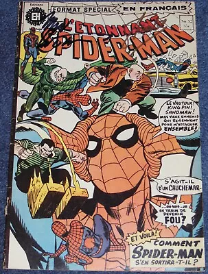 Buy Amazing Spider-man #150~signed Stan Lee~wolfman~trimpe~french~1975~l’etonnat #52 • 72.38£