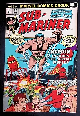 Buy Sub-Mariner #60 Marvel Comics F+ • 7.99£