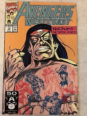 Buy Avengers West Coast 72 (Marvel 1991) Roy Thomas NM- • 8.27£
