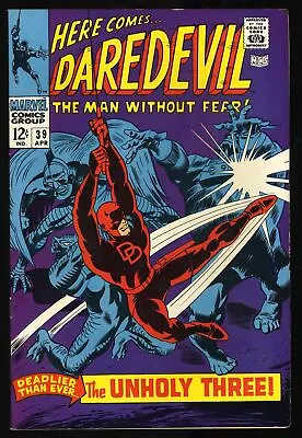 Buy Daredevil #39 VF 8.0 1st Appearance And Origin The Exterminator! Marvel 1968 • 32.98£