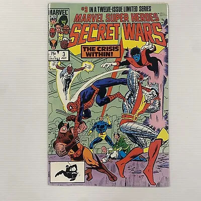 Buy Marvel Super Heroes Secret Wars #3 1984 1st Print VF/NM • 24£