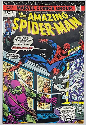 Buy The Amazing Spider-Man #137 1974 4.5 VG+ 2nd Appear Harry Osborn As Grn Goblin!m • 16.56£