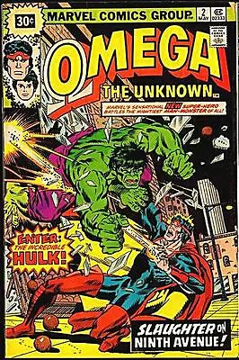 Buy Omega The Unknown 2 Rare 30 Cent Price Variant .30 F- Inclrdible Hulk Marvel • 23.98£