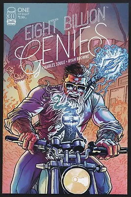 Buy Eight Billion Genies #1 1:25 Ratio Variant Cover Image Comics 2022 Nice Copy ! • 15.88£