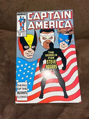 Buy Captain America #336 (1987) Steve Becomes “the Captain” - 8.5 Vf+ (marvel) • 8.66£