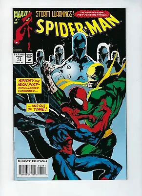 Buy SPIDER-MAN # 43 - STORM WATRNINGS Part 3 - IRON FIST - FEB 1994 NM • 4.95£