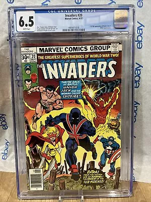 Buy Invaders 20 CGC 6.5  1st Union Jack Full Appearance Henry Cavill MCU Britain • 23.90£