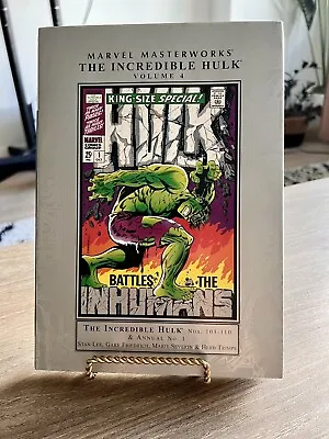 Buy Marvel Masterworks The Incredible Hulk Vol 4 #103-110 & Annual No. 1 Stan Lee • 31.78£
